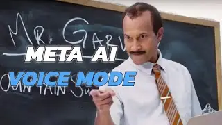 Speaking to Michael Keegan-Key! Meta AI Voice Mode!