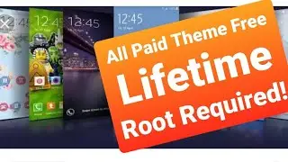 How to use Samsung Paid Themes for Free!!Lifetime//Root Required!!