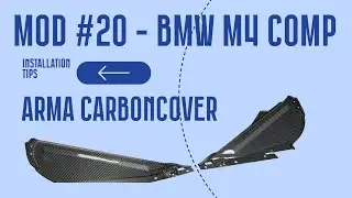 UPGRADE #20 to our 2024 BMW M4 X-Drive Competition! | ARMA SPEED Carbon Fiber Intake Covers Install!