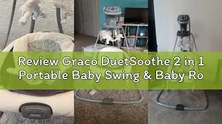 Review Graco DuetSoothe 2 in 1 Portable Baby Swing & Baby Rocker, Multi Direction, Vibration, Winsle