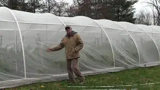 Managing Spotted Wing Drosophila using Exclusion Netting