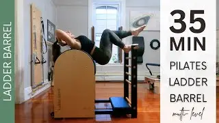 PILATES LADDER BARREL WORKOUT | 35 Min | Multi-Level | Prop: None