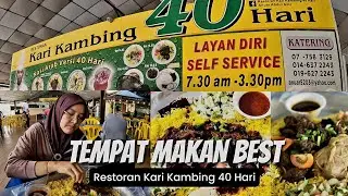 Apa istimewa sangat RESTORAN KARI KAMBING 40 HARI ni sampai hari biasa pun ramai orang⁉️