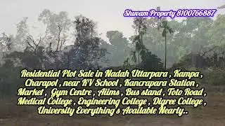 Residential Plot Sale in Nagdah Uttarpara , Kampa , Charapol , near KV School , Kancrapara Station..