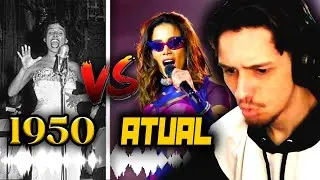 Sampleando MÚSICA BRASILEIRA de 1950 vs ATUAL - Qual fica melhor?