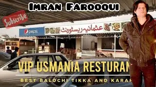 VIP usmania restaurant Karachi || highway ka behtareen hotel