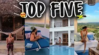 5 PLACES TO STAY IN ST.ELIZABETH, JAMAICA!🇯🇲 vlog(Treasure beach)Luxury, cabins..|Annesha Adams