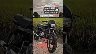 second hand splendor bike | splendor 2nd hand and full modified #shorts #splendor #splendormodified