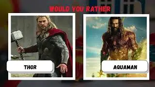 Would You Rather....? DC VS Marvel ...The Most Extreme Choices 2026 #dcvsmarvel #wouldyourather