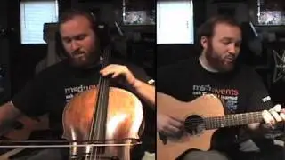 Naked as we Came with cello (iron and wine cover) - Mark doubleday