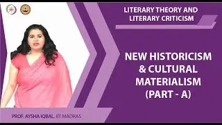 Новый историзм и культурный материализм. Часть А