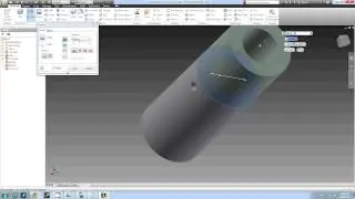 Creating a shaft in Autodesk Inventor