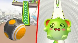 Action balls speed run gameplay level 6121-6130 | Android Gameplay