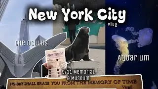 Living in America: Exploring NYC Aquarium & 9/11 Memorial Museum