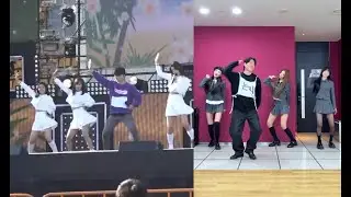 Apink&rsquo;s viral 2015 manager dances with members again in recent video