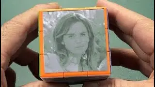 Emma Watson  3&times;3 Rubik&rsquo;s Cube Rubik&rsquo;s Cube with numbers