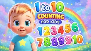 Let&rsquo;s Count to TEN! 🤗Numbers Song for Toddlers | Learn 1&ndash;10 | KidBOO