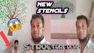 How To Make 😱simple Tree And Structure Design