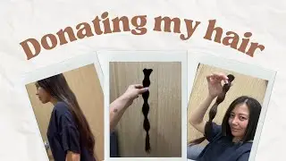 Donating 16&rdquo; of hair to CWHL