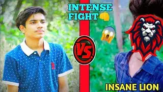 God Tushar Op vs Insane lion Intense Fight | Insane lion vs God Tushar op Funny memes