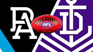 Port Adelaide vs Fremantle Dockers AFL Football Live from Adelaide Oval