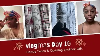 VLOGMAS: After Christmas | HAPPY Tears + Staying In & Opening another Gift | Taneajah Bell #vlogmas