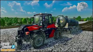 Spreading Lime & Digestate. Sowing Soybeans | #Zielonka Ep.92 | #FS22 PREMIUM EXPANSION