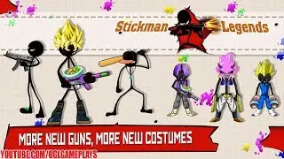 Stickman Legends: Gun Shooter Android Gameplay