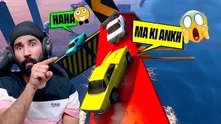 EPIC GTA 5 SKY PARKOUR - Cars vs Gravity! 🤯