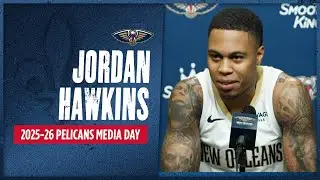 Jordan Hawkins Interview from 2025 Pelicans Media Day | New Orleans Pelicans