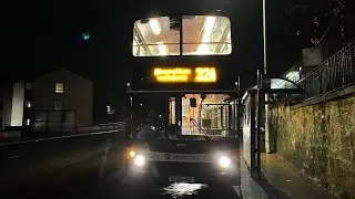 *Kickdown* Stagecoach in fife Alx400 Trident 18332 (SF55 NNZ) Service:32A