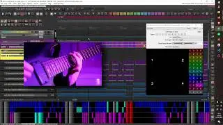 Programmed Light Show in Sync with Music from REAPER - Custom JSFX Demo - CRMX Pavotube