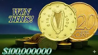 Ireland 20 cents 2002  Unc 234.551.000 and 57.077.000