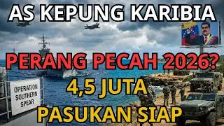 AS vs Venezuela: Karibia Jadi Medan Perang Dunia 3 di 2026?