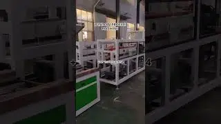 Customized pVC window profile machine line will testing soon,WINDOW PROFILE PVC PROFILE MACHINE