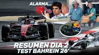 RAJADA de STROLL, FERRARI VUELA y CADILLAC ACELERA - RESUMEN TEST PRETEMPORADA DIA 2 BAHREIN F1 2026
