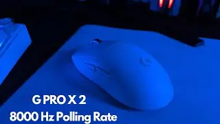 LOGITECH G PRO SUPERLIGHT 2 ARTIK 8000HZ !