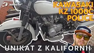 Policyjne Kawasaki KZ 1000C z Kalifornii