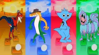 The Amazing World🆚Dinosaur Spider Man🆚PJ Pug A Pillar🆚Alvin and the Chipmunks❤️Who is best player