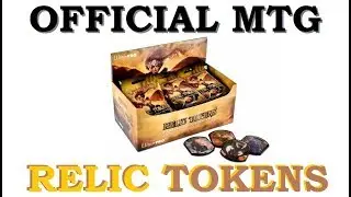 Открытие коробки бустеров MTG RELIC TOKENS FOILS | Magic the Gathering