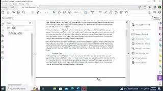 Learning Adobe Accessibility   Using the AutoTag Feature