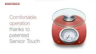 Soehnle Kitchen Scale Vintage Style Red - EN