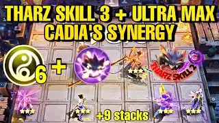 THARZ SKILL 3 + ULTRA MAX CADIA'S SYNERGY | MAGIC CHESS