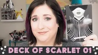 Deck of Scarlet Subscription Review & Demo | Palette 01 Unboxing