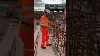 Capping beam Steel-fixing