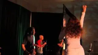 Max Grodenchik, Aron Eisenberg, and Suzie Plakson Rappers Delight