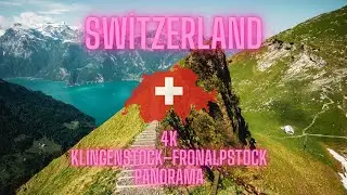 Switzerland Alps Magic in 4K : The Klingenstock&ndash;Fronalpstock Panorama Trail with Relax #travel