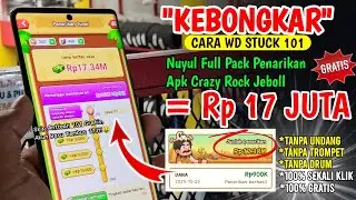WORK! Cara Tercurang Atasi Penarikan Crazy Rock Stuck Di Antrean 101, Trik Curang Apk Penghasil Uang