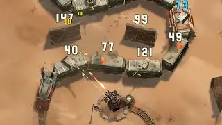 جندي مدفعية يتصدى لقاطرات العدو || Blitzkrieg Express