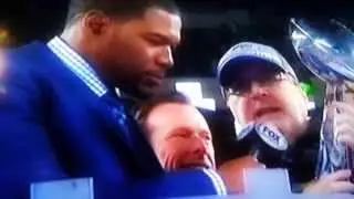 Vince Lombardi Trophy Presentation - Seatlle Seahawks (Super Bowl XLVIII 2/2/2014)